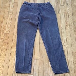 Wrangler Vintage 80's High Waisted Mom Jeans Faded‎ Lavender sz 14 Made in USA